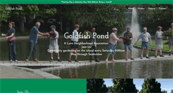 Desktop Screenshot of goldfishpond.org