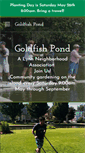 Mobile Screenshot of goldfishpond.org